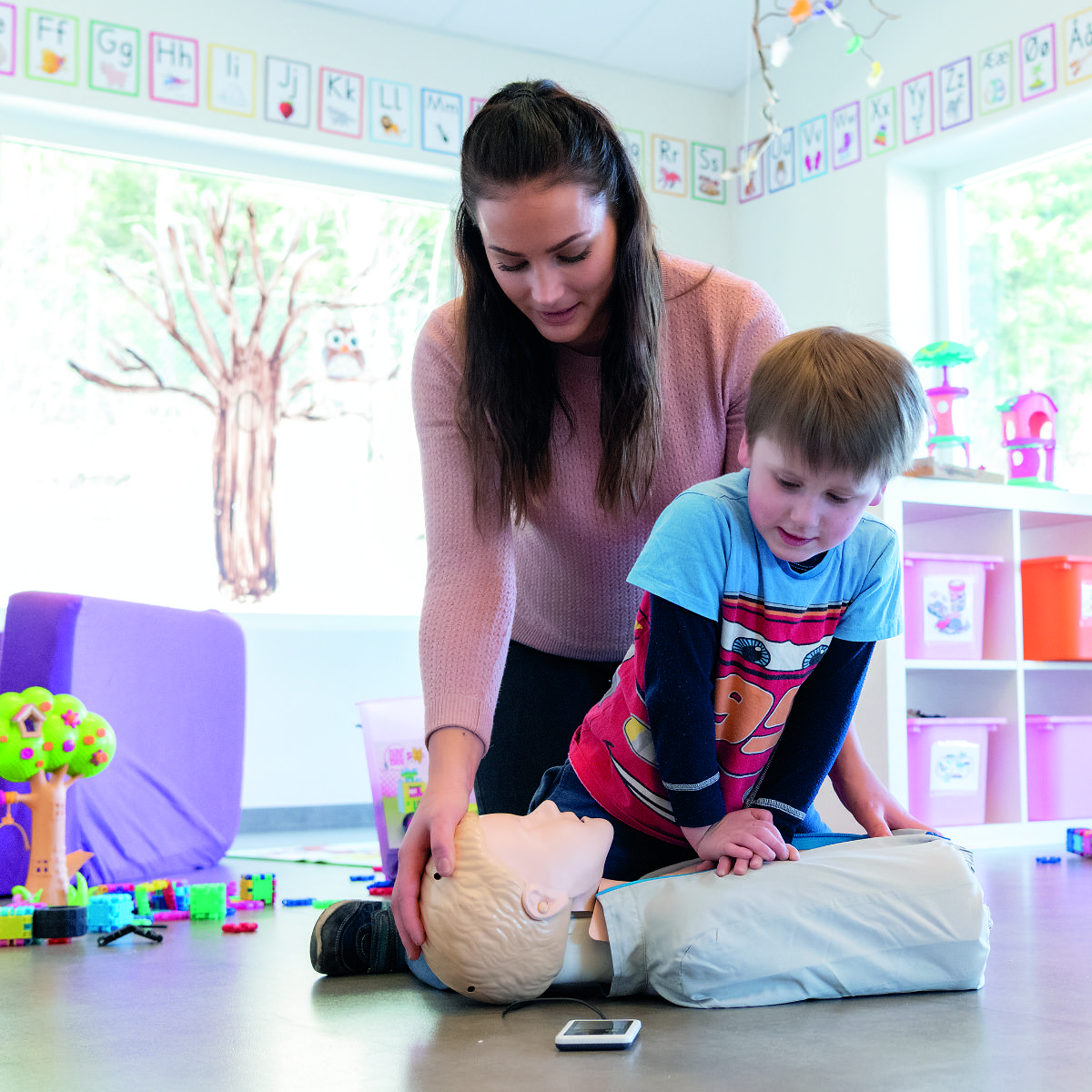 Little Junior QCPR, ljus hud 4-pack