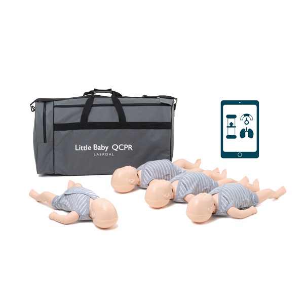 Little Baby QCPR, ljus hud 4-pack
