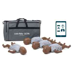Little Baby QCPR, mörk hud 4-pack