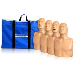practi man hlr docka 4 pack med väska