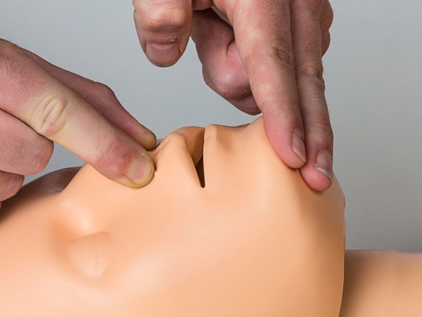 practi man advanced hlr docka 4 pack med väska