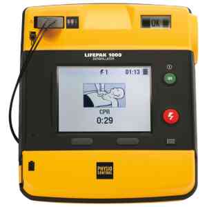 lifepak 1000 med ekg inkl. väska